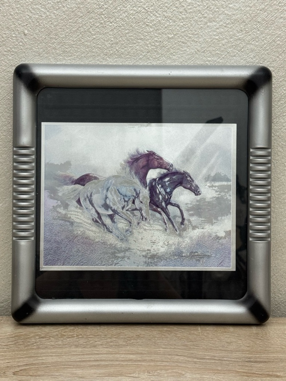 Running Horses Framed Art
Print WallDecor Frame Western Equestrian Ruane Manning